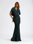 Vestido Largo Media Capa Morilee 25081