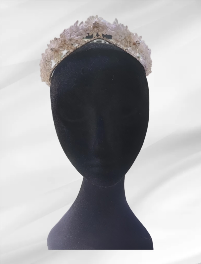 Tiara Cristal Exclusiva Novia Celia