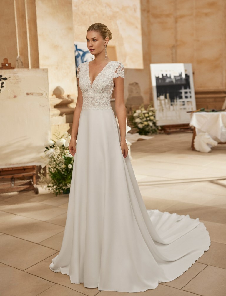 Vestido Novia Malou Aire Barcelona - Imagen 2