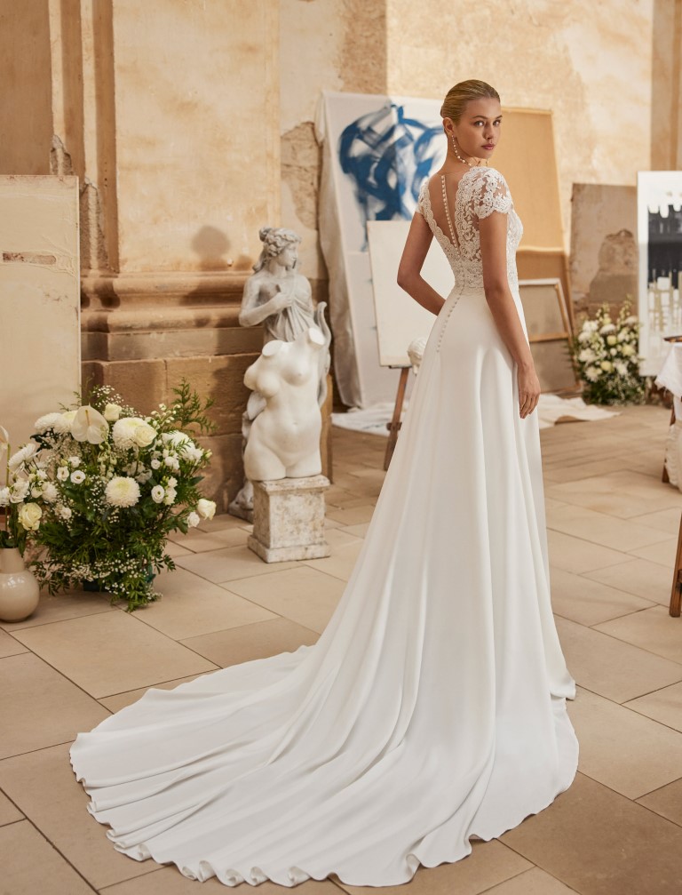 Vestido Novia Malou Aire Barcelona - Imagen 3