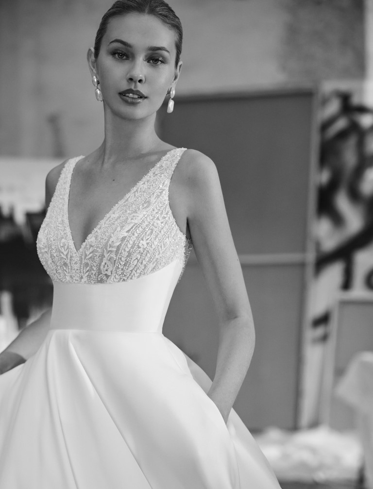 Vestido Novia Mireya Aire Barcelona