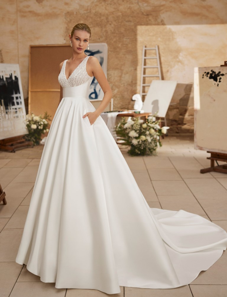 Vestido Novia Mireya Aire Barcelona - Imagen 2