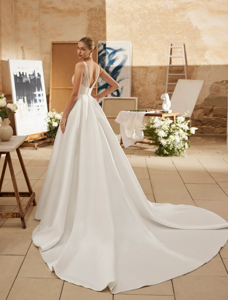 Vestido Novia Mireya Aire Barcelona - Imagen 3