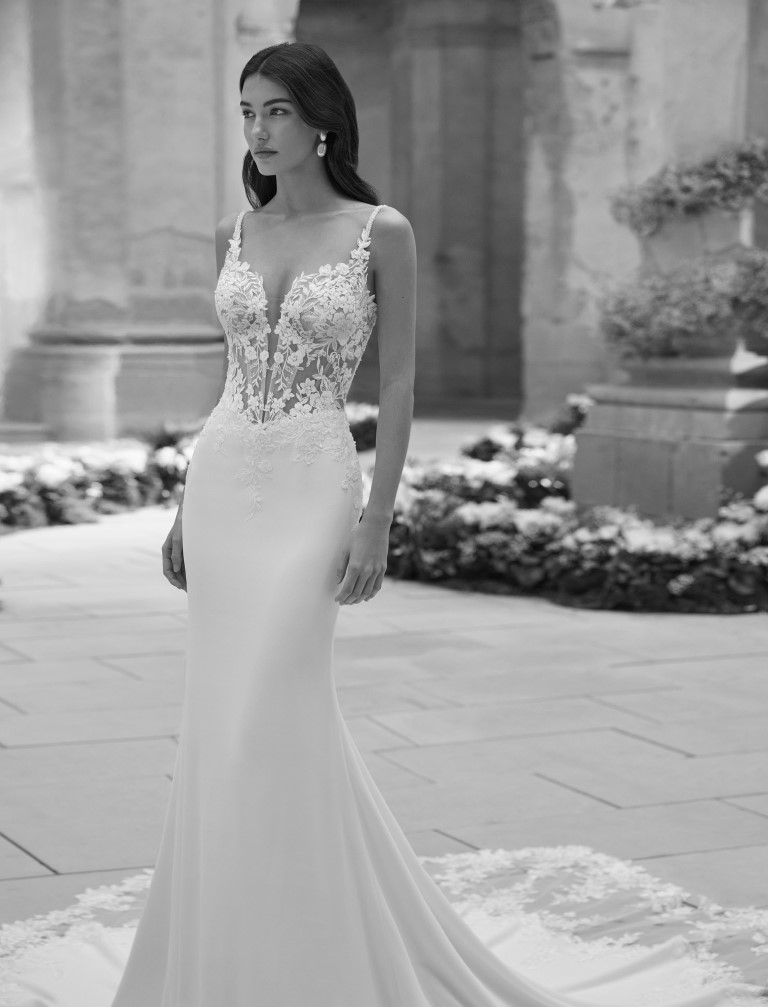 Vestido Novia Mariana Aire Barcelona