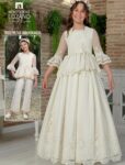 Vestido Comunión Tres Piezas 4602