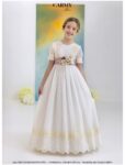 Vestido Comunión Romántico Carmy 6613