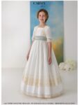 Vestido Comunión Romántico Carmy 6622