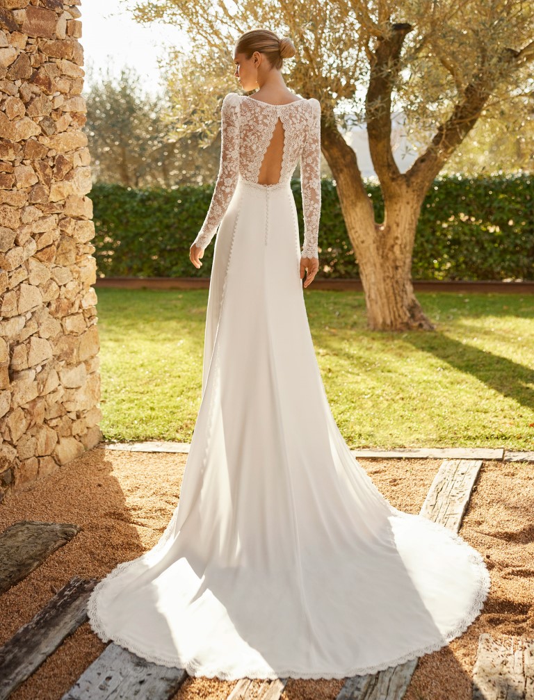 Vestido Novia Zidny Aire Barcelona - Imagen 2