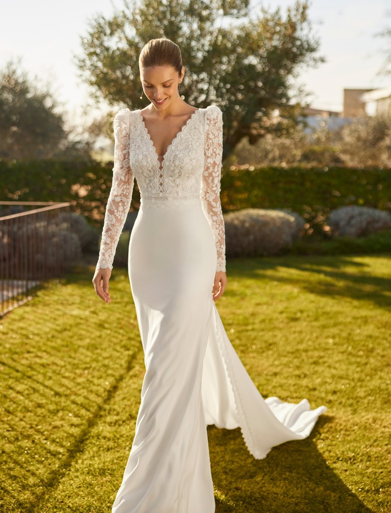 Vestido Novia Zidny Aire Barcelona - Imagen 3