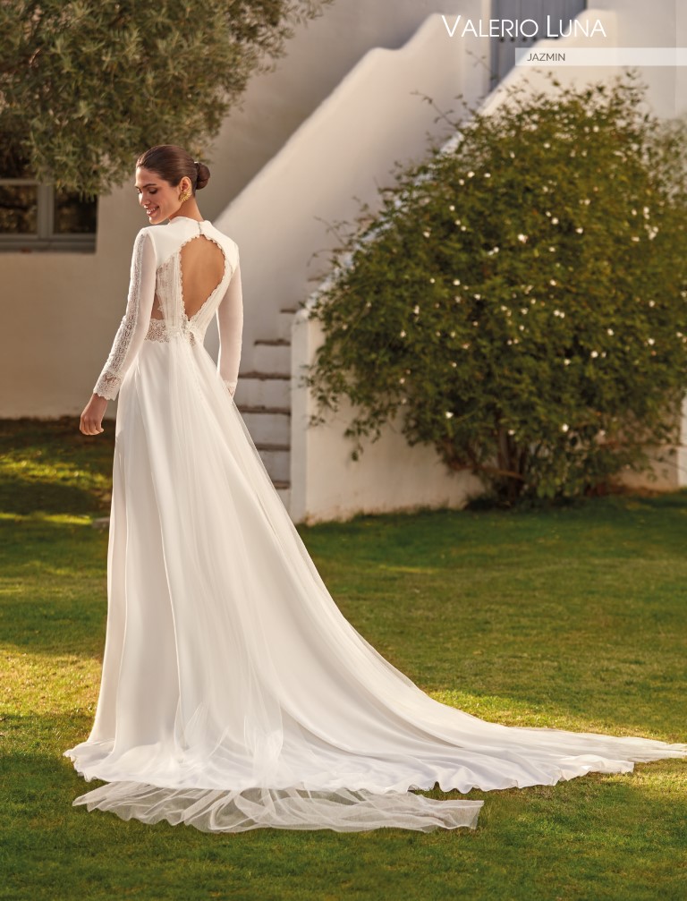 Vestido Novia Jazmin Valerio Luna - Imagen 2