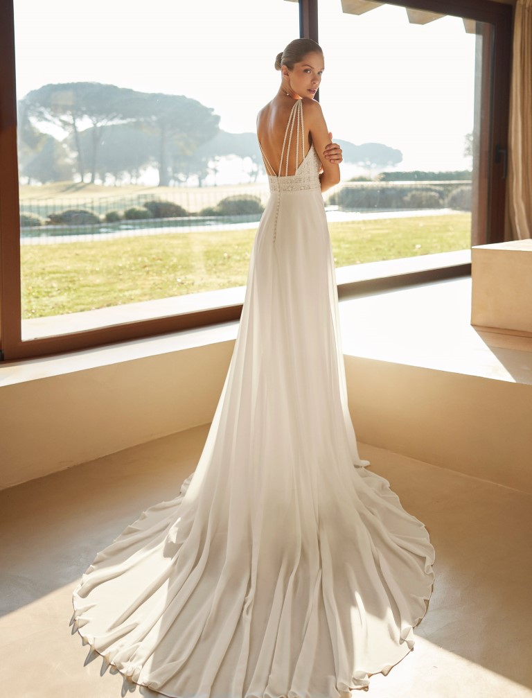 Vestido Novia Zazurk Aire Barcelona - Imagen 3