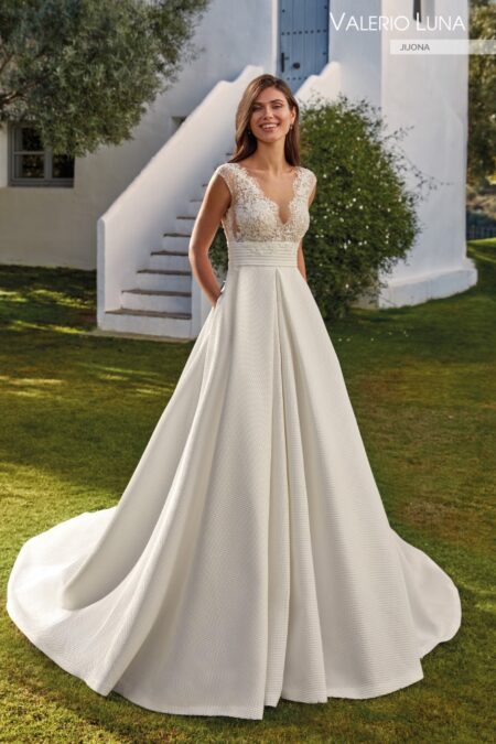 Vestido Novia Jijona Valerio Luna
