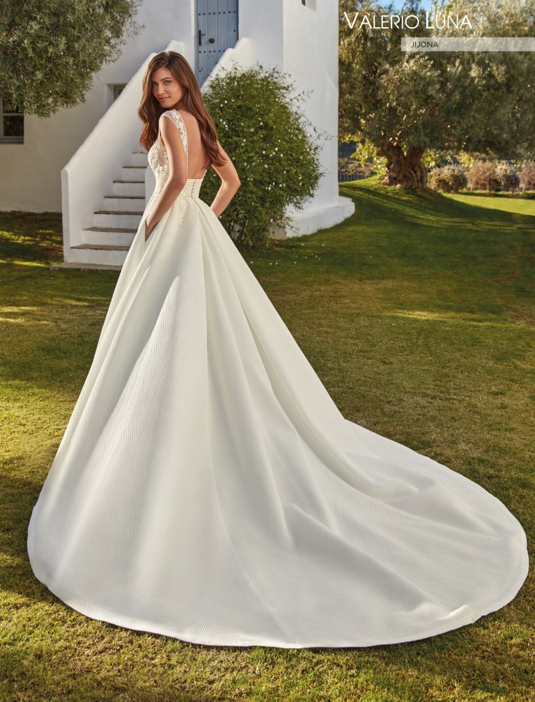 Vestido Novia Jijona Valerio Luna - Imagen 2