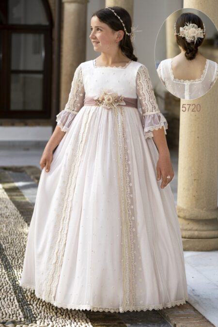 Vestido Comunión Romántico 5720