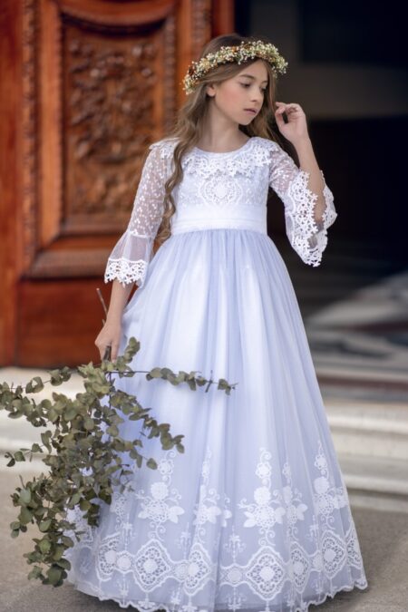 Vestido Comunión Romántico Puglia
