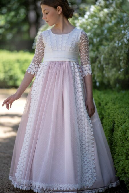 Vestido Comunión Romántico Sicilia