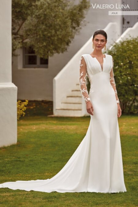 Vestido Novia Jolie Valerio Luna