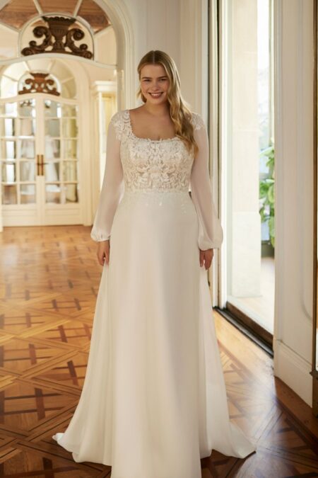 Vestido Novia Wasira Martha Blanc