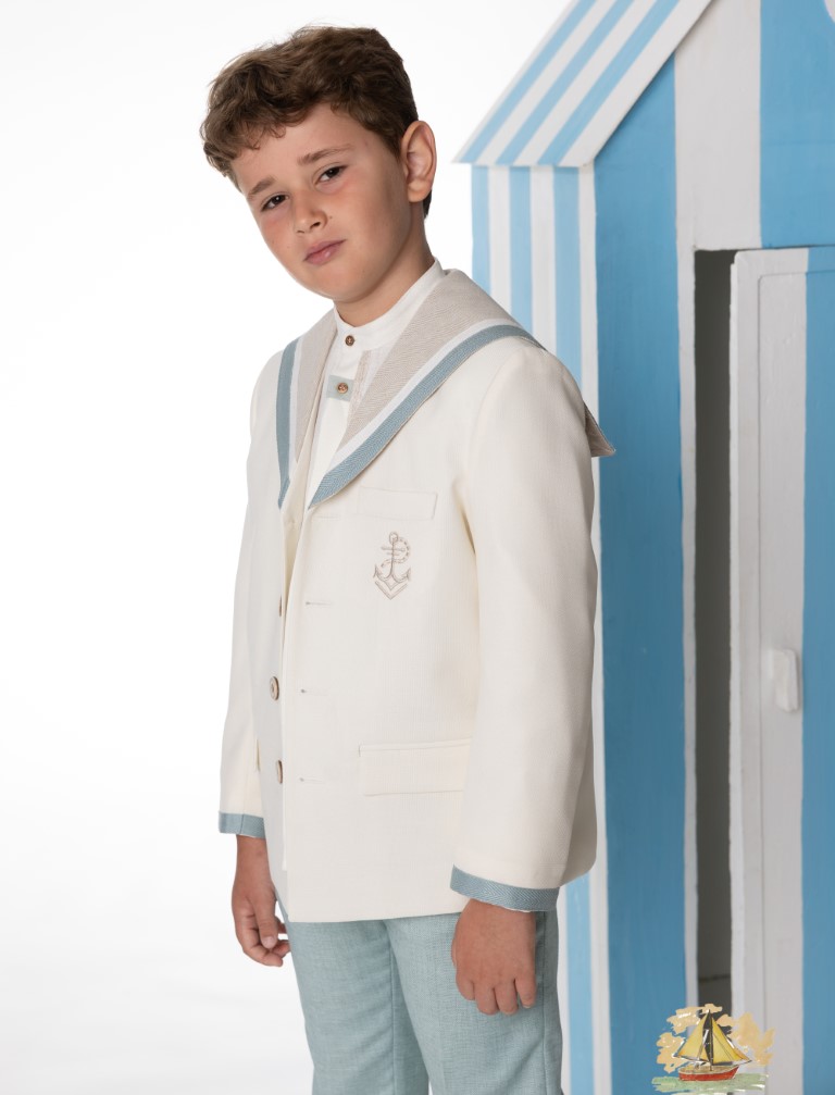 Traje Marinero Mar En Calma 58 - Imagen 2