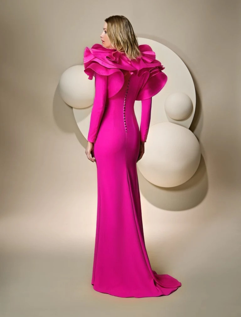 Vestido Madre Novia Esthefan Volver - Imagen 2
