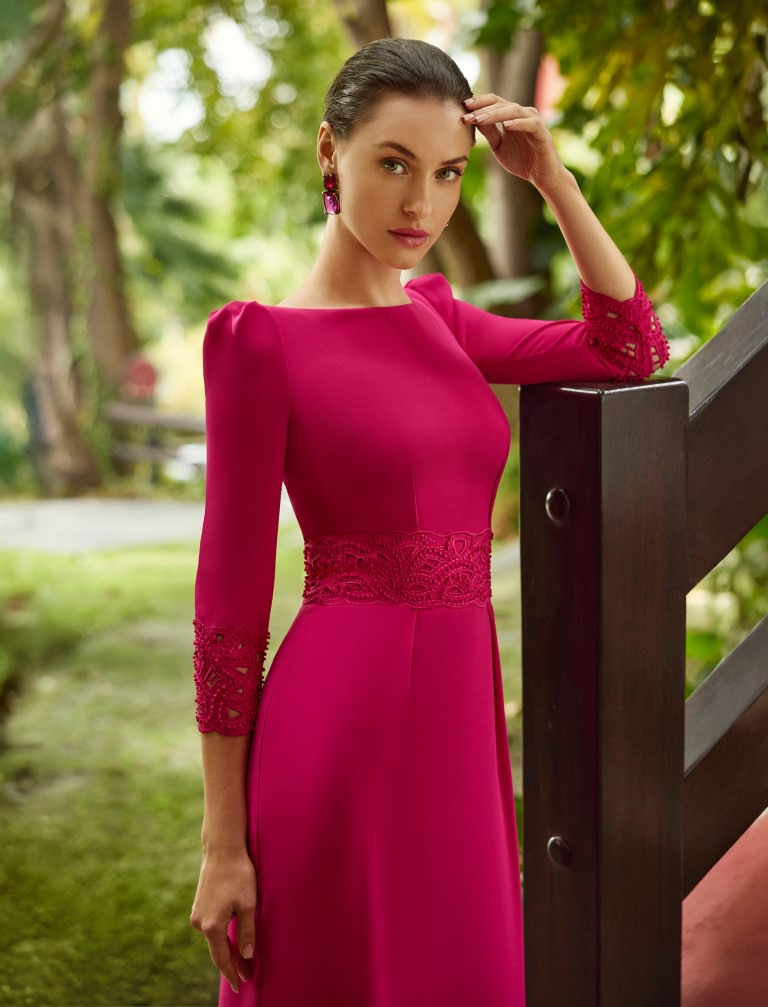 Vestido Madrina Aire Barcelona 1U79 - Imagen 3
