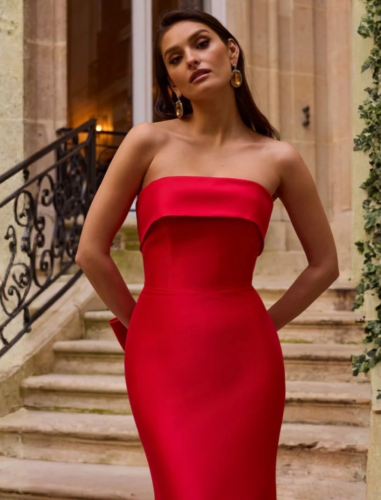 Vestido Largo Fiesta Sirena Morilee 992674 - Imagen 2