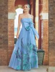 Vestido Largo Palabra Honor 1261018