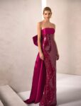 Vestido Largo Fiesta Lentejuela 1JB7