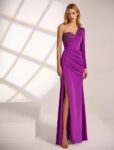 Vestido Largo Asimétrico Joya 1J23