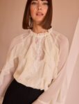 Blusa Romántica Encaje 52656