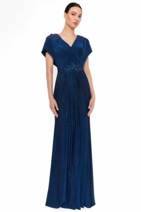 Vestido Largo Capa 52731