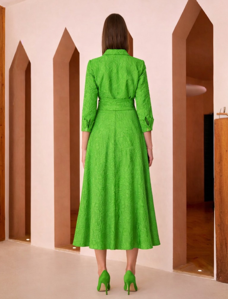 Vestido Midi Camisero 52527 - Imagen 2