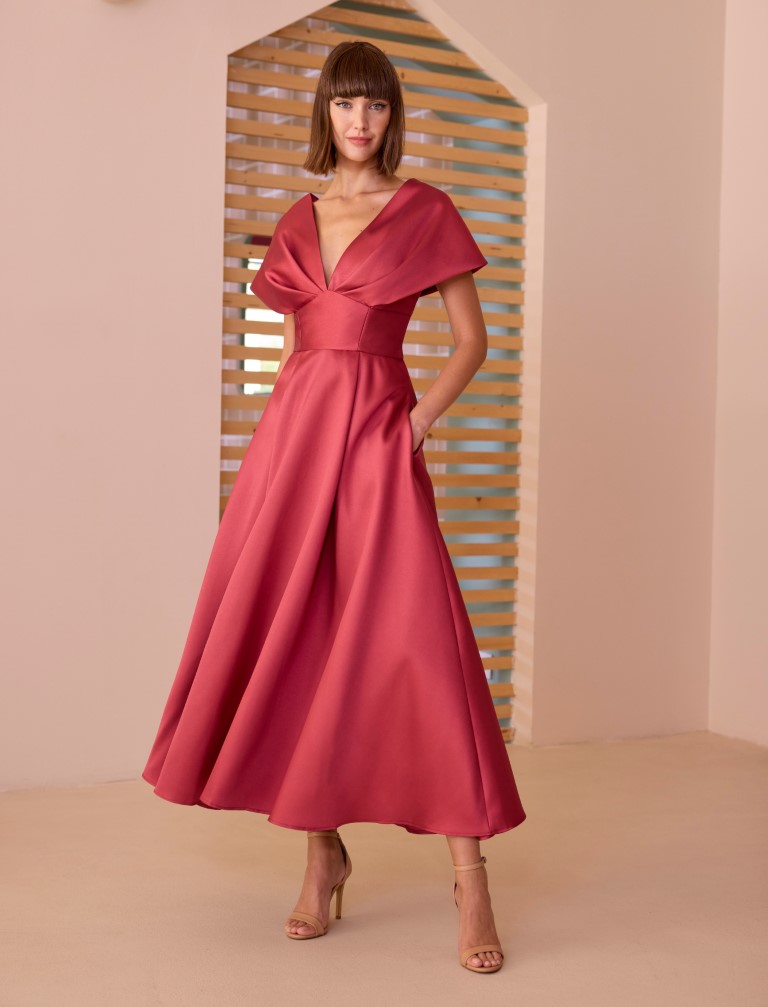 Vestido Midi Evase 52624