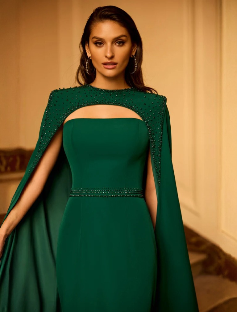 Vestido Madre Novia Manga Ala 992642 - Imagen 2