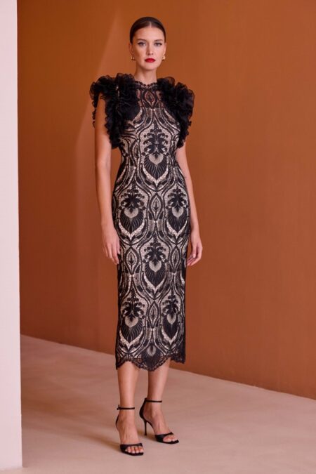 Vestido Midi Bordado 52523