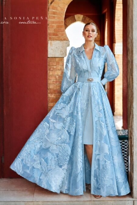 Vestido Largo Camisero Exclusivo 1261006A