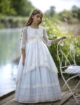 Vestido Comunión Romántico Camelia